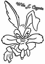 coloriage wile ethelbert coyote